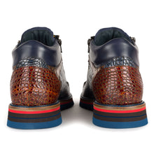 Carica l'immagine nel visualizzatore di Gallery, VOLLACCIA CUOIO BLU