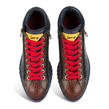 Carica l'immagine nel visualizzatore di Gallery, VOLLACCIA CUOIO BLU